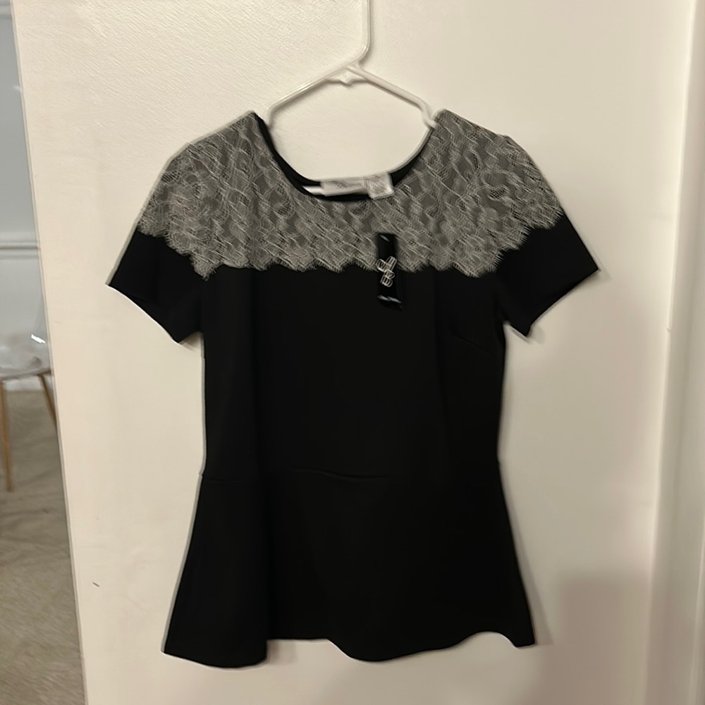 New with tags, Allison Brittney New York, peplum top